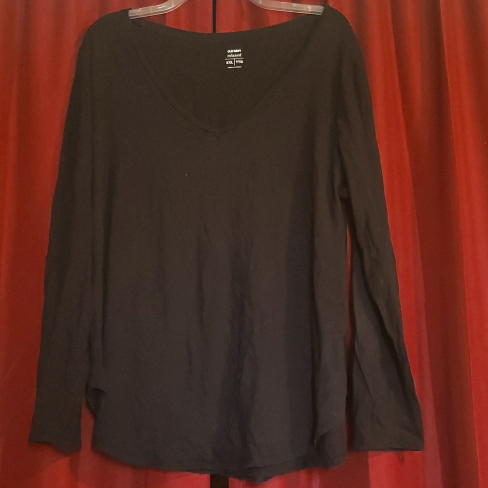 Long sleeve, black Ol Navy shirt